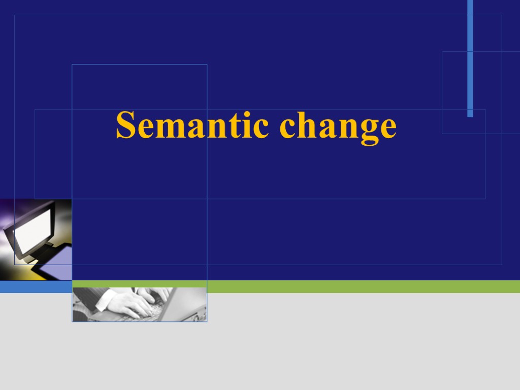 Semantic change